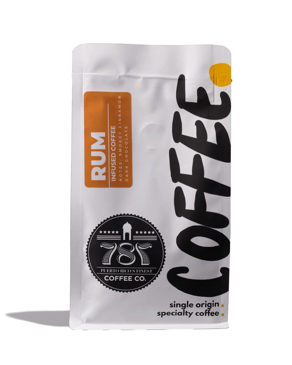 Rum Infused Coffee Beans- Non-Alcoholic- By 787 Coffee