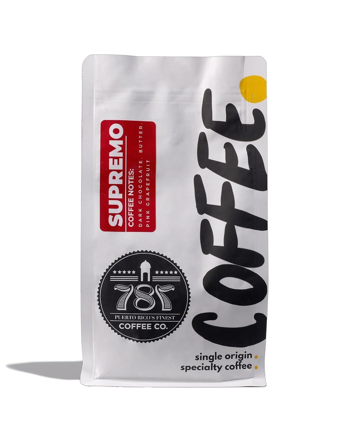Supremo- Specialty Puerto Rican Whole Bean Coffee- 787 Coffee